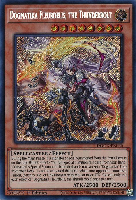 Dogmatika Fleurdelis, the Thunderbolt - DOOD-EN026 - Secret Rare - 1st Edition