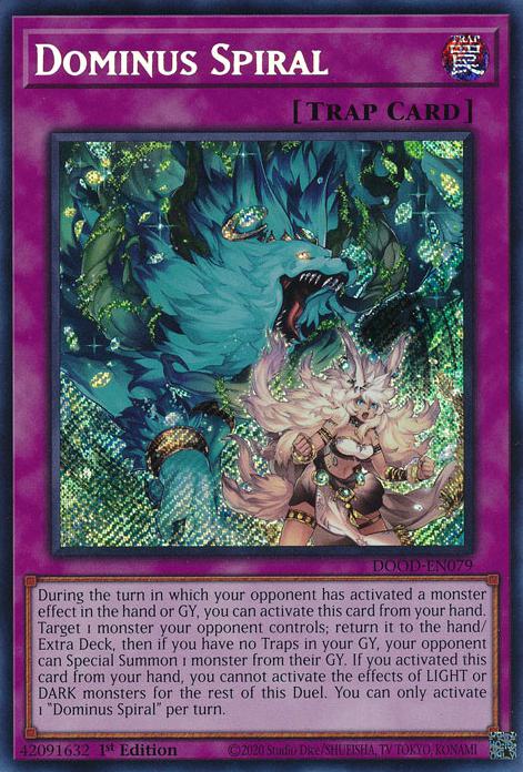Dominus Spiral - DOOD-EN079 - Secret Rare - 1st Edition