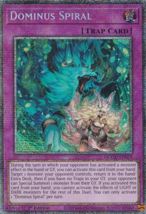 Dominus Spiral - DOOD-EN079 - Starlight Rare - 1st Edition