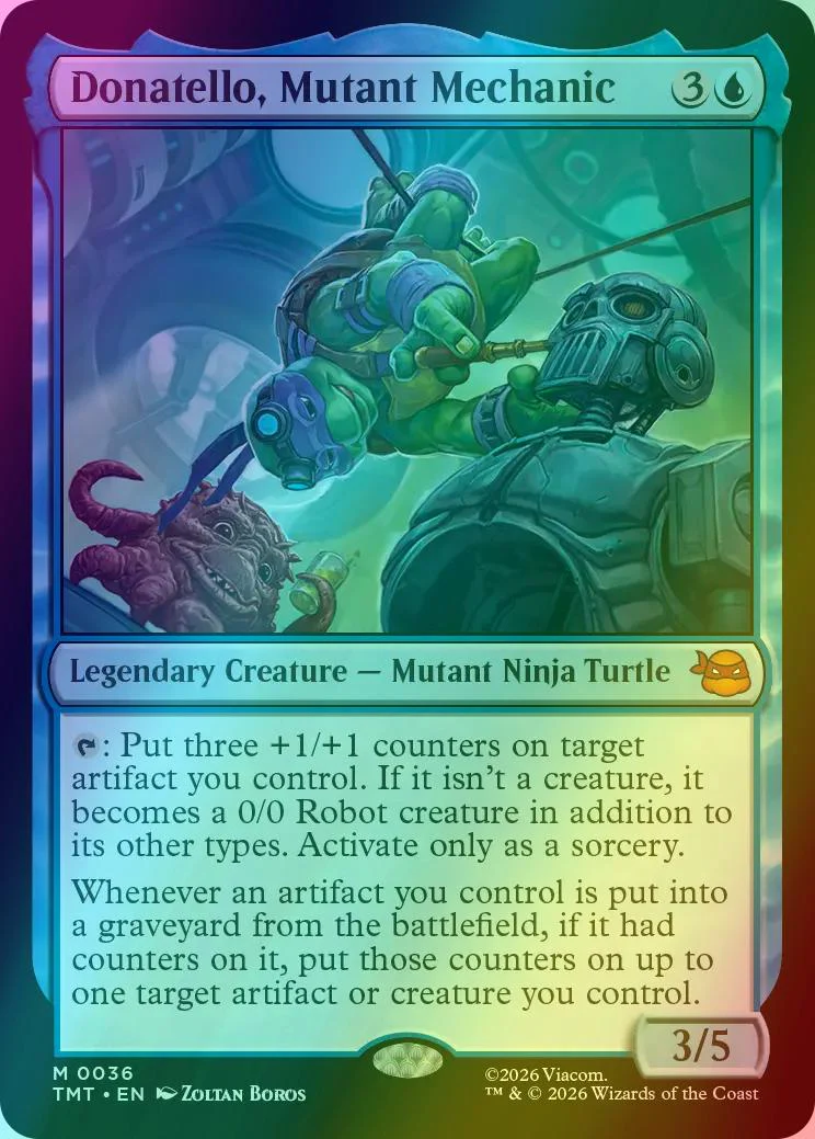 Donatello, Mutant Mechanic [36] [Teenage Mutant Ninja Turtles] [Foil]