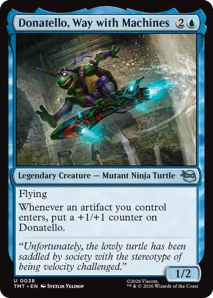 Donatello, Way with Machines [38] [Teenage Mutant Ninja Turtles] [Non-Foil]