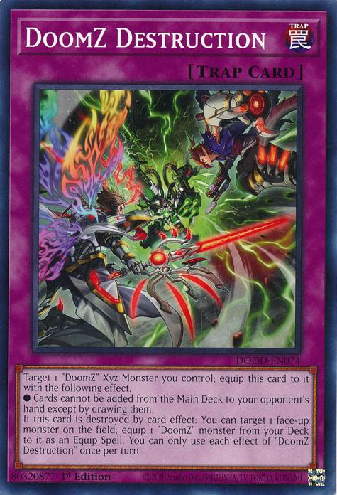 DoomZ Destruction - DOOD-EN074 - Common - 1st Edition