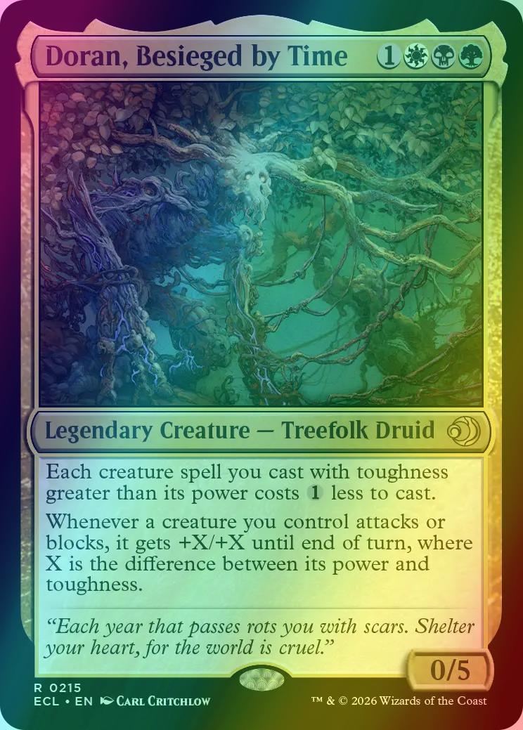 Doran, Besieged by Time [215] [Lorwyn Eclipsed] [Foil]