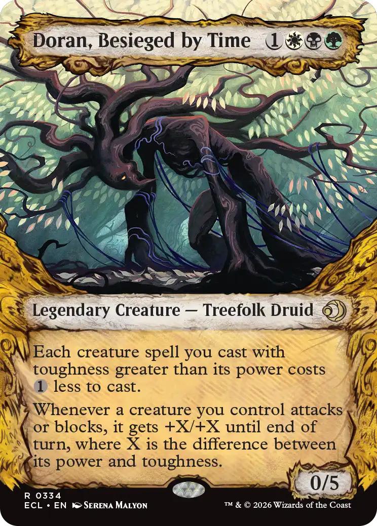 Doran, Besieged by Time [334] [Fable Frame] [Lorwyn Eclipsed] [Non-Foil]