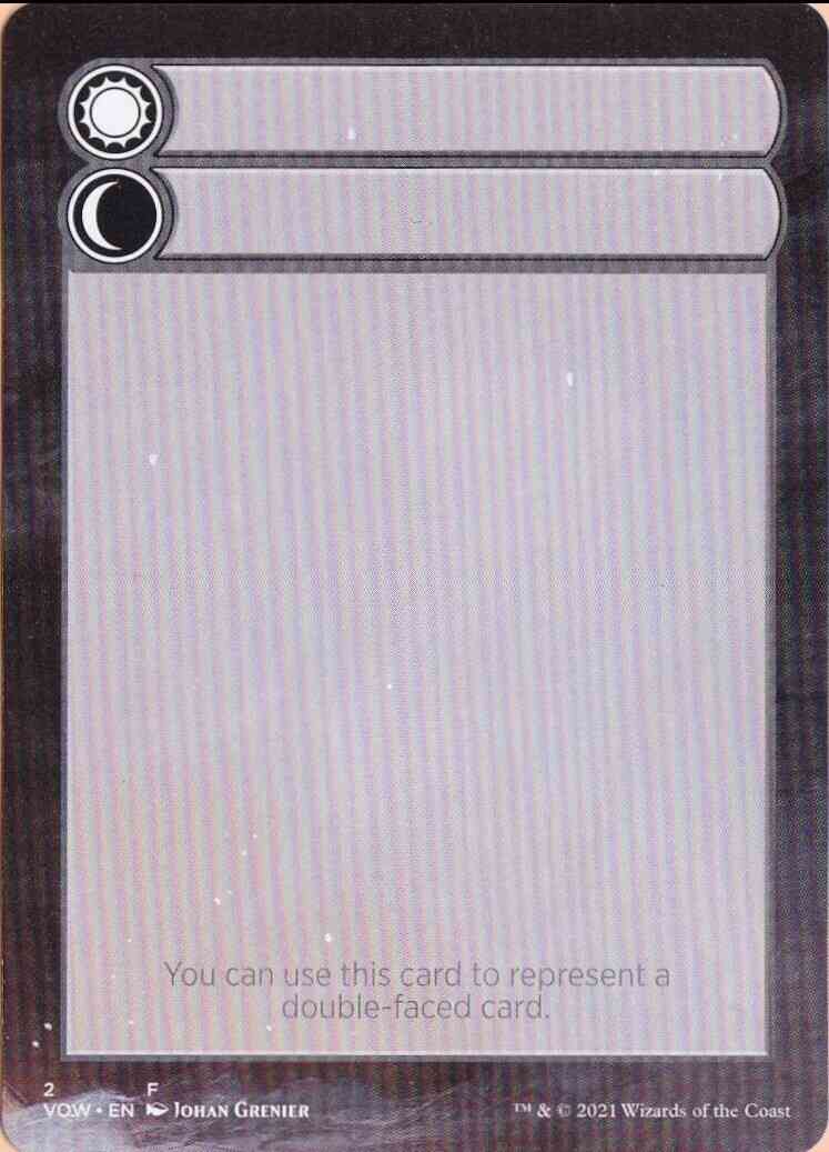 Double-Faced Substitute Card [02] [Innistrad: Crimson Vow Substitute Cards] [Non-Foil]