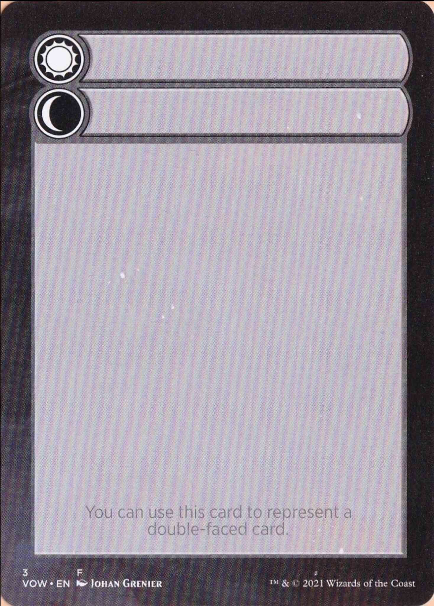 Double-Faced Substitute Card [03] [Innistrad: Crimson Vow Substitute Cards] [Non-Foil]