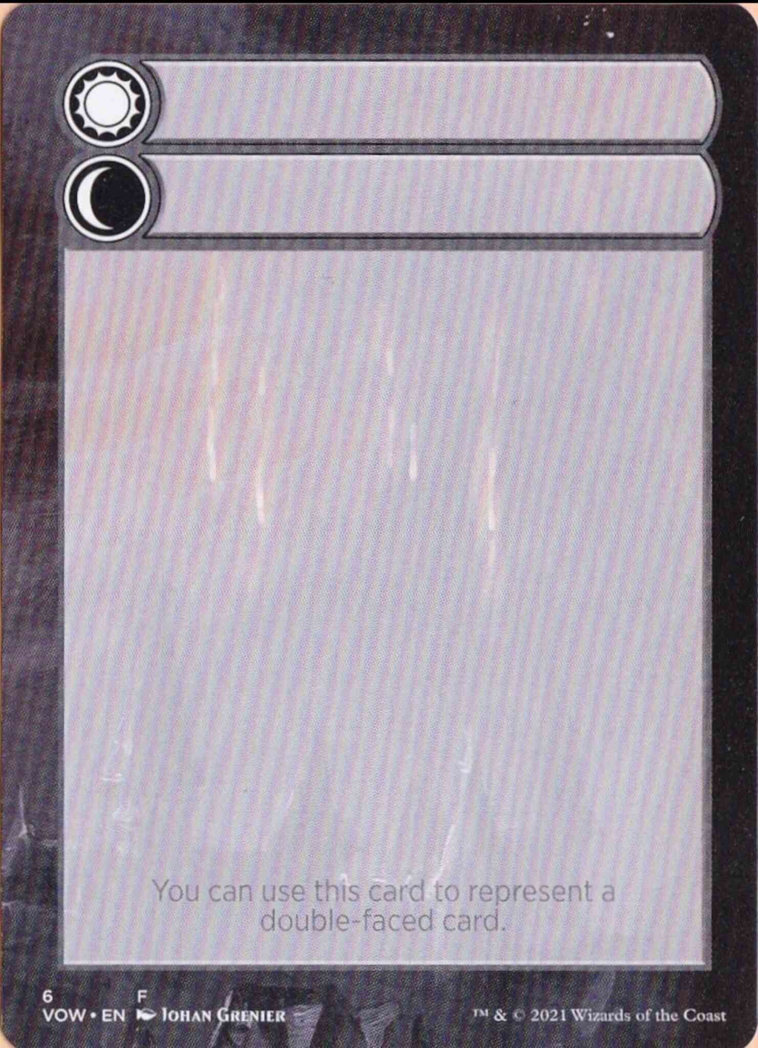 Double-Faced Substitute Card [06] [Innistrad: Crimson Vow Substitute Cards] [Non-Foil]