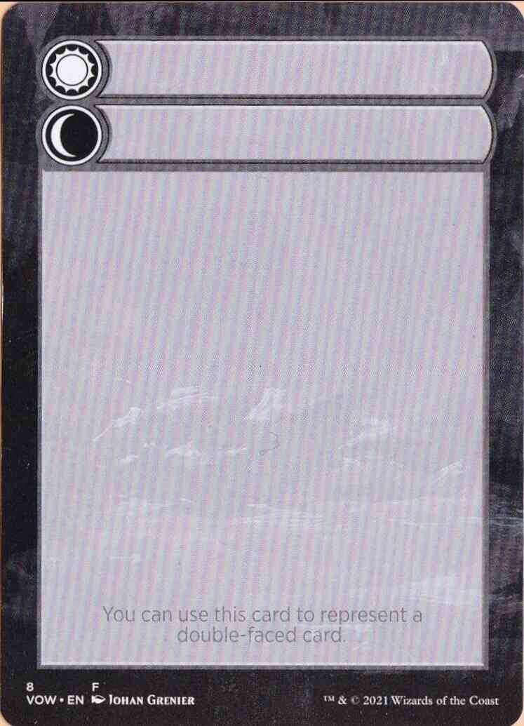 Double-Faced Substitute Card [08] [Innistrad: Crimson Vow Substitute Cards] [Non-Foil]