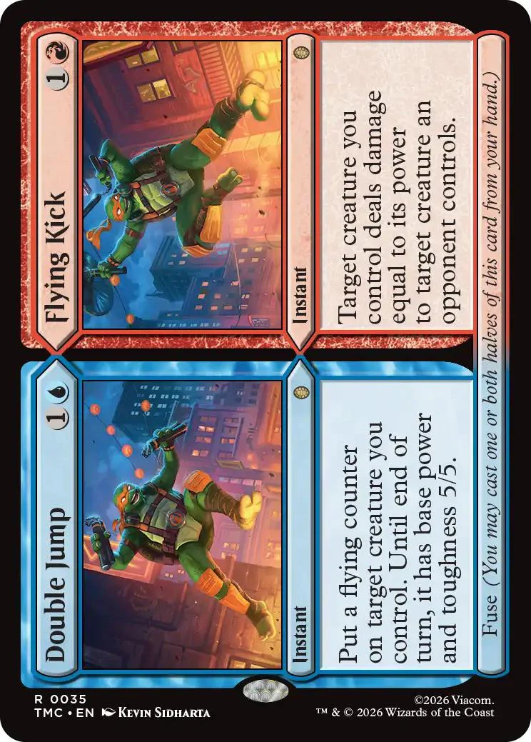 Double Jump // Flying Kick [35] [Teenage Mutant Ninja Turtles Eternal] [Non-Foil]