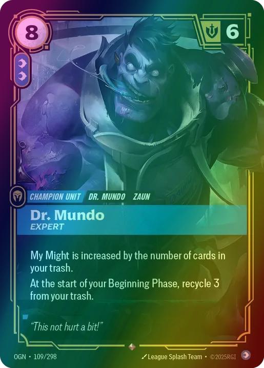 Dr. Mundo - Expert - 109/298 [Origins] [Foil]