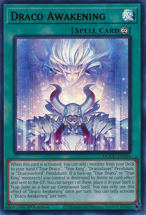 Draco Awakening - DOOD-EN064 - Ultra Rare - 1st Edition