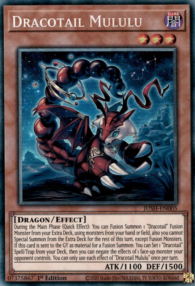 Dracotail Mululu - JUSH-EN005 - Collector's Rare - 1st Edition