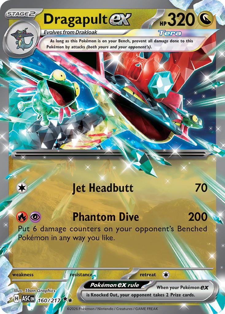 Dragapult ex - 160/217 - Double Rare [me025-160] [Ultra]