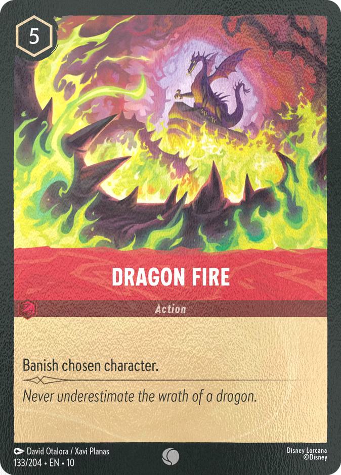 Dragon Fire - 133/204 [Whispers in the Well] [Cold Foil]