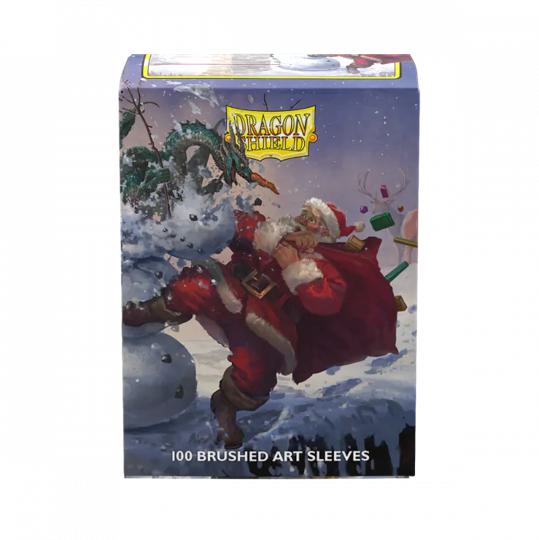 Dragon Shield Brushed Art Sleeves - Standard Size - 100ct - Christmas 2025