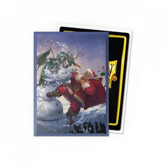 Dragon Shield Brushed Art Sleeves - Standard Size - 100ct - Christmas 2025 - Image 2
