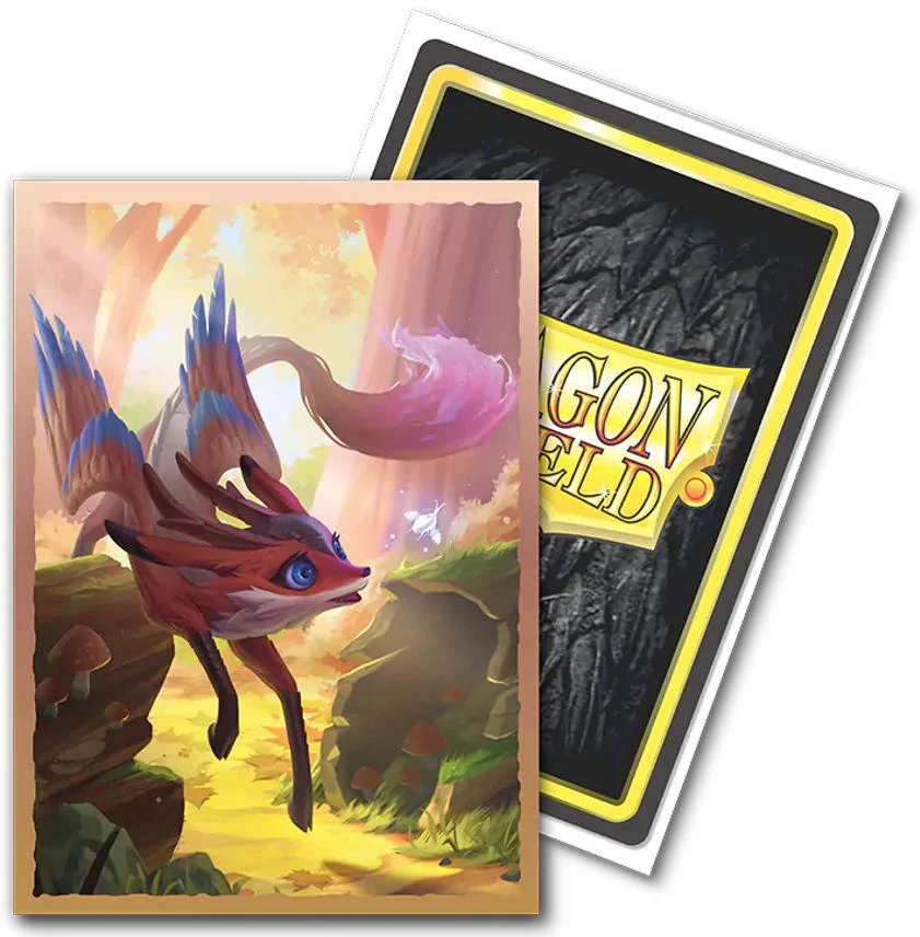 Dragon Shield Brushed Art Sleeves - Standard Size - 100ct - The Fawnix - Image 2