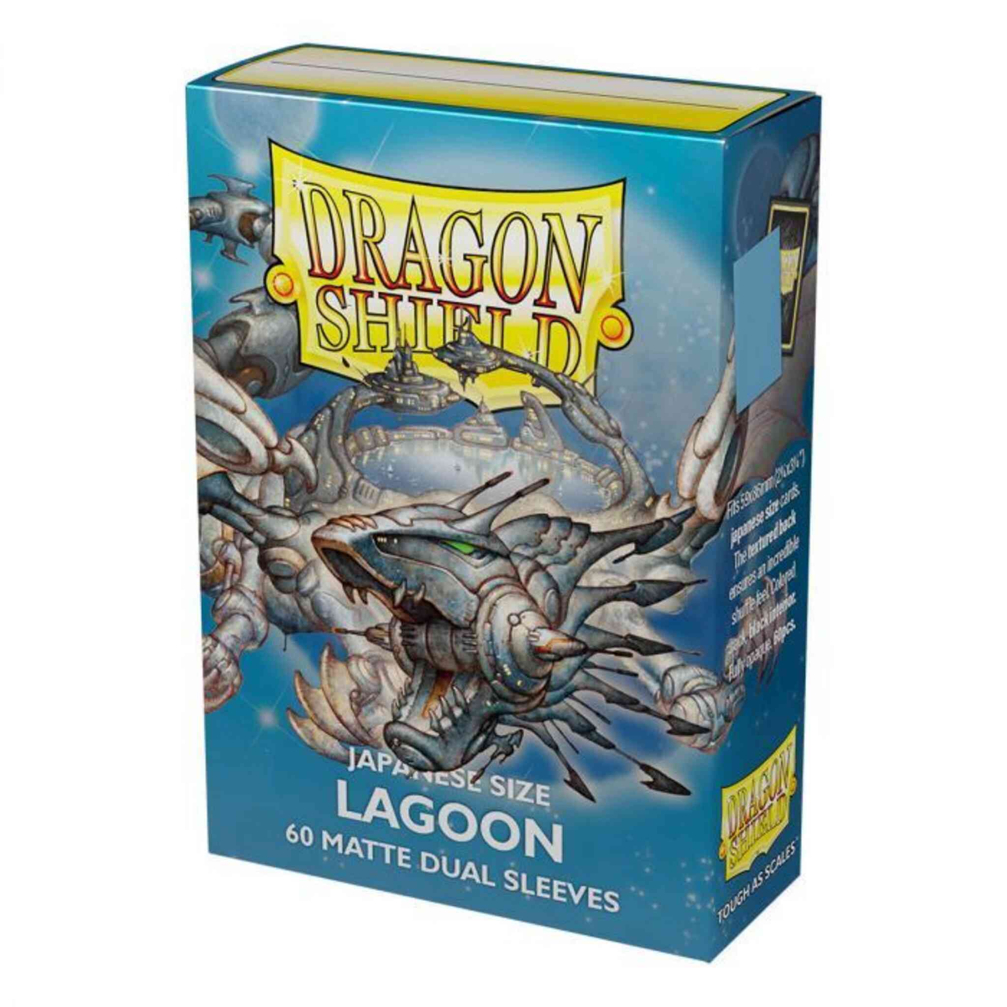 Dragon Shield Japanese - Matte Dual - Lagoon - 60ct