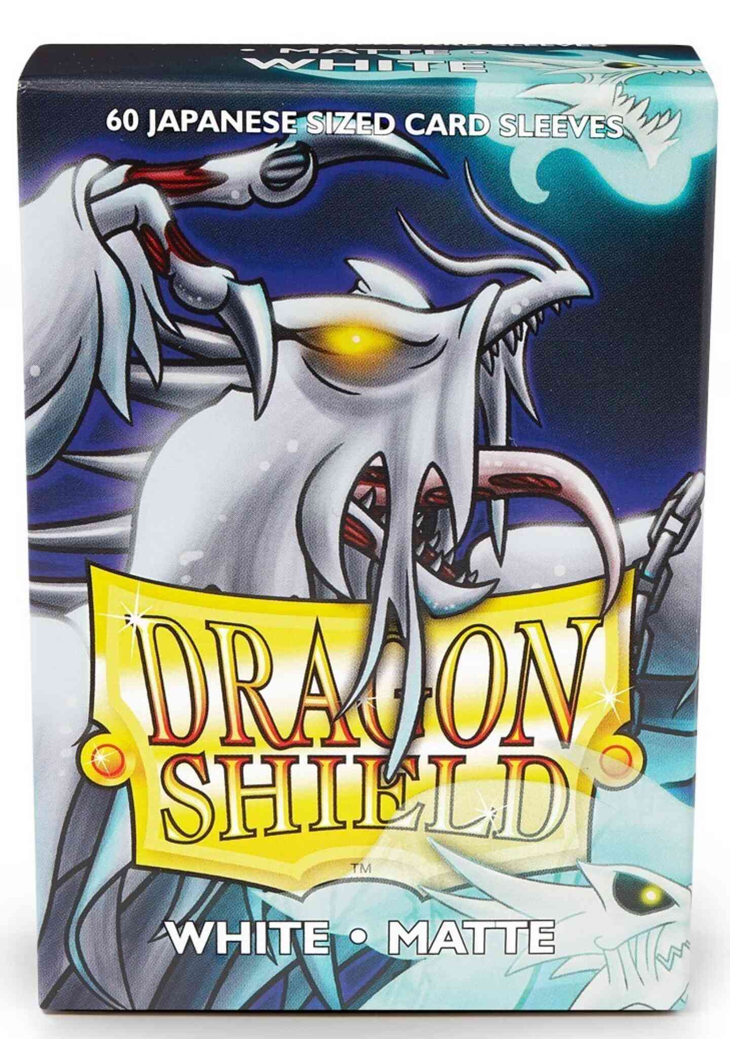 Dragon Shield Japanese - White Matte- 60ct