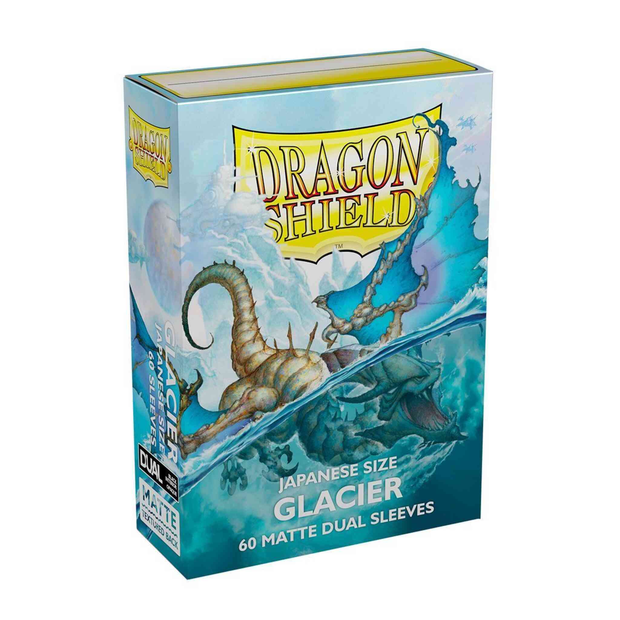 Dragon Shield Matte Dual - Japanese Sleeves - 60ct - Glacier