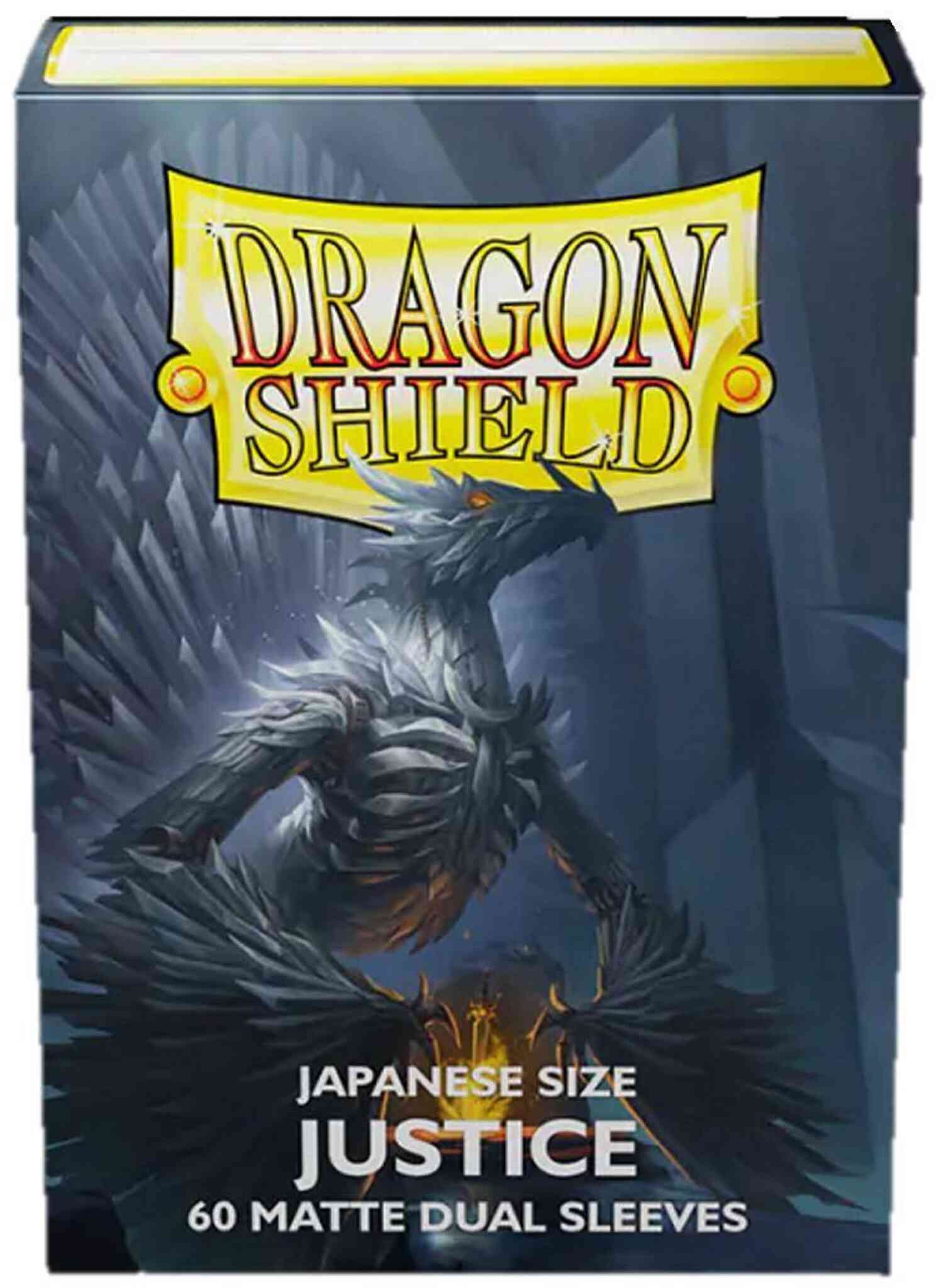 Dragon Shield Matte Dual Sleeves - Japanese Size - 60ct - Justice