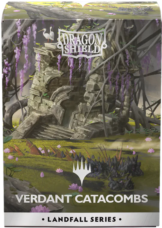 Dragon Shield Matte Dual Sleeves - Standard Size - 100ct - Landfall Series - Verdant Catacombs