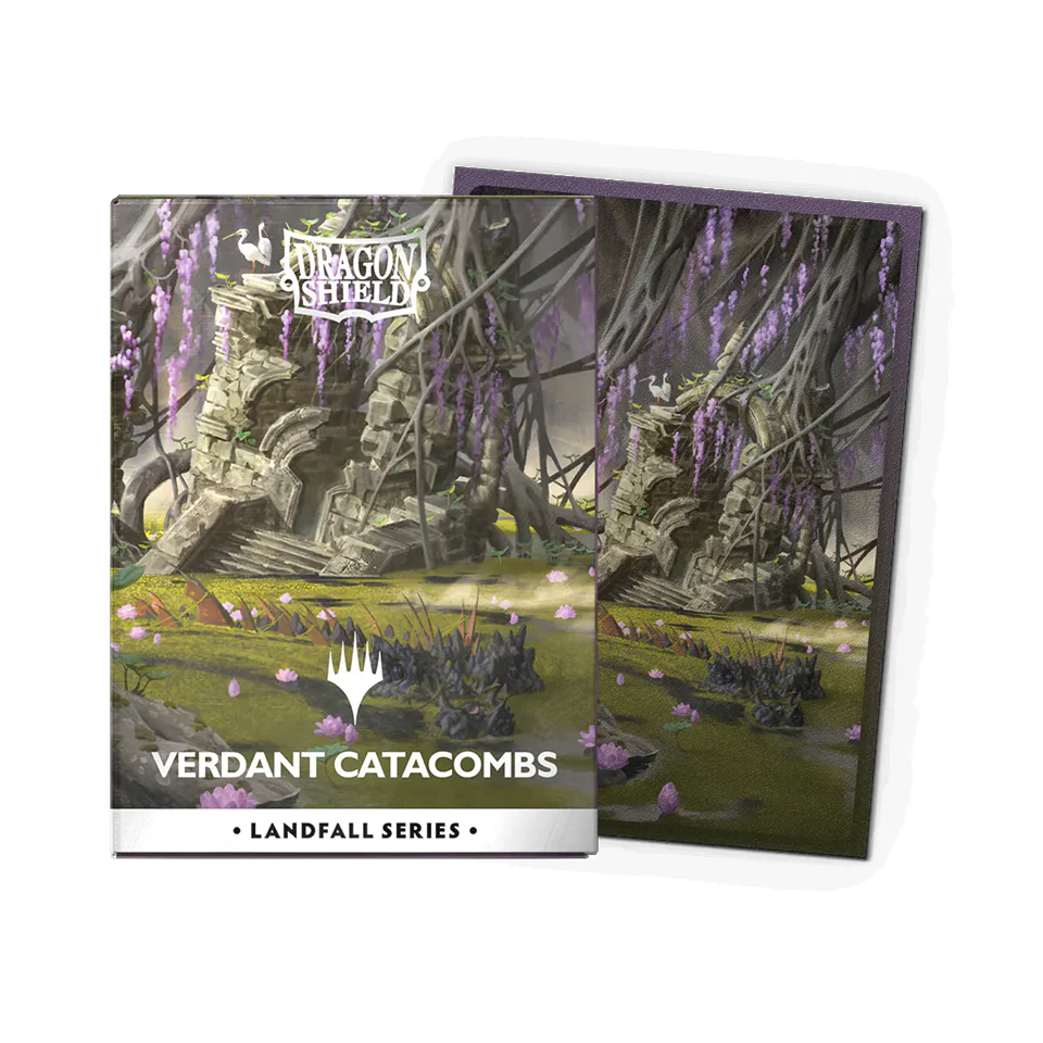 Dragon Shield Matte Dual Sleeves - Standard Size - 100ct - Landfall Series - Verdant Catacombs - Image 2