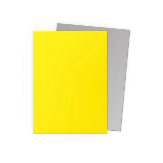 Dragon Shield Matte Dual Sleeves - Standard Size - 100ct - Yellow & Silver - Image 2
