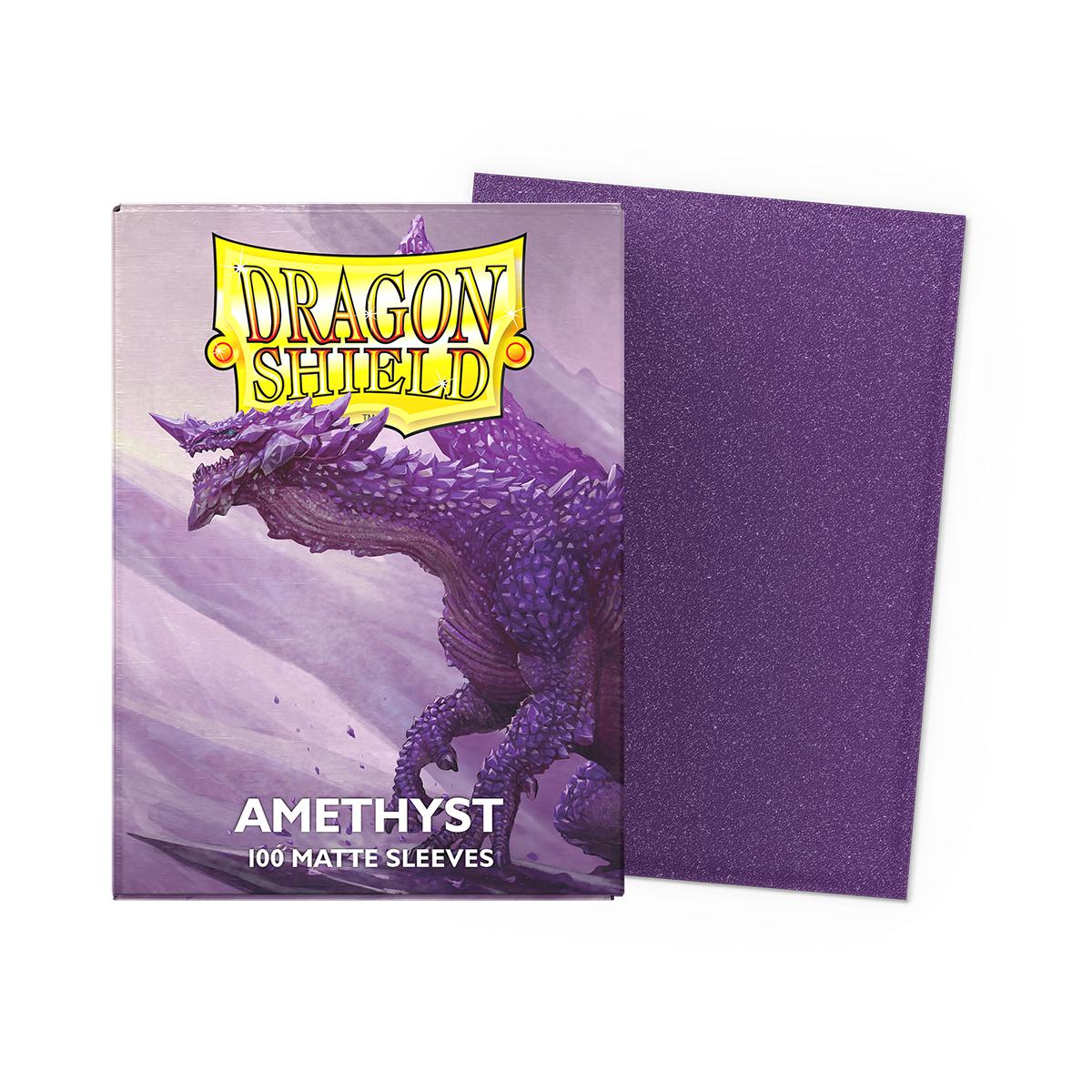 Dragon Shield Matte Sleeves - Standard Size - 100ct - Amethyst - Image 2