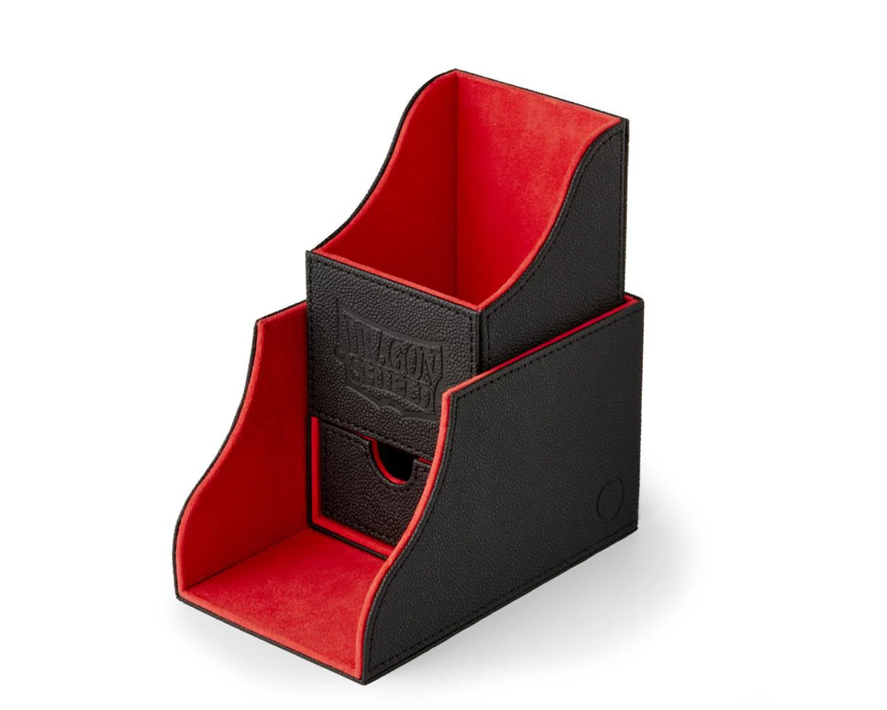 Dragon Shield Nest Plus Deck Box - 100+ - Black/Red