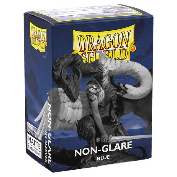 Dragon Shield Non-Glare Matte Sleeves - Standard Size - 100ct - Blue