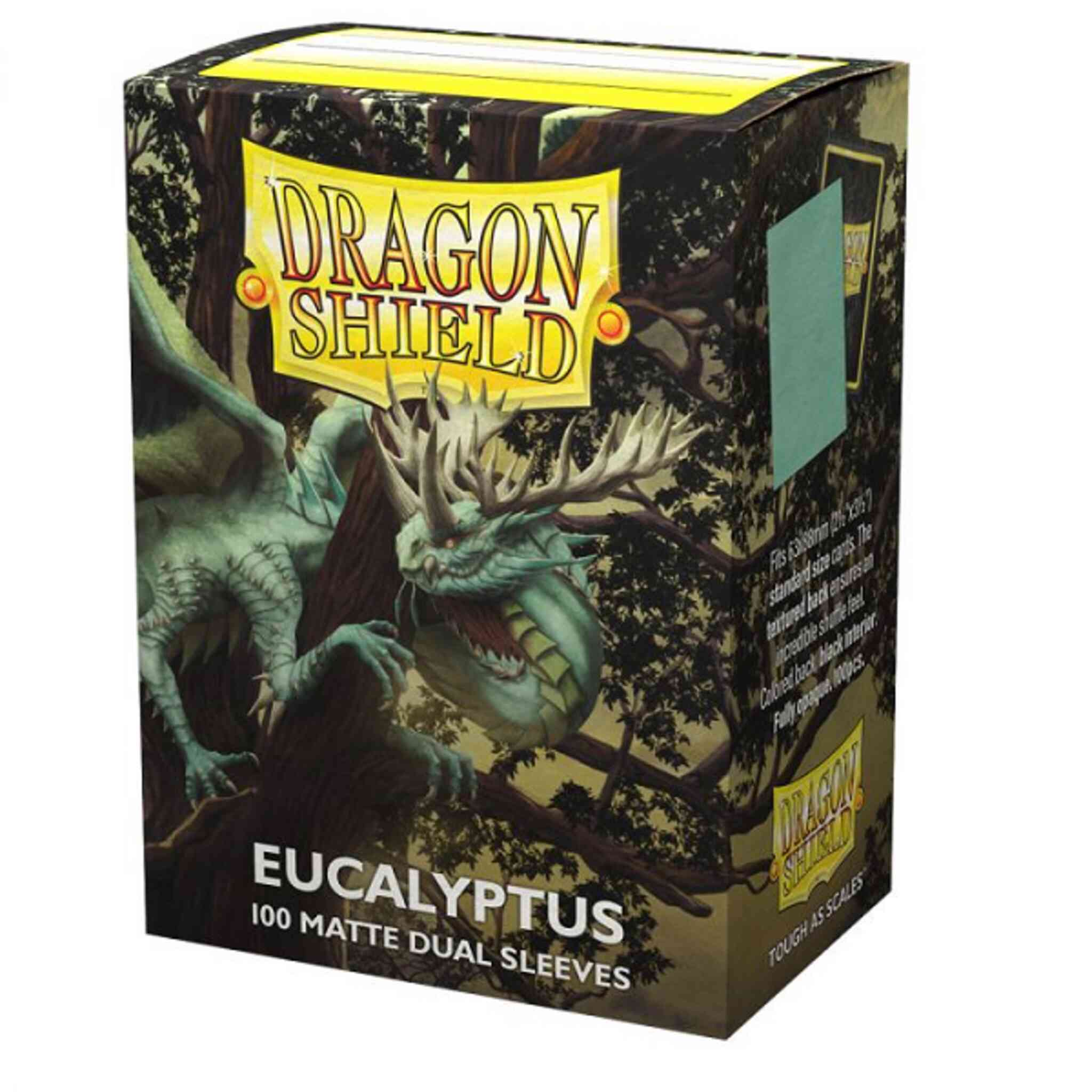 Dragon Shield Standard - Matte Dual - Eucalyptus - 100ct