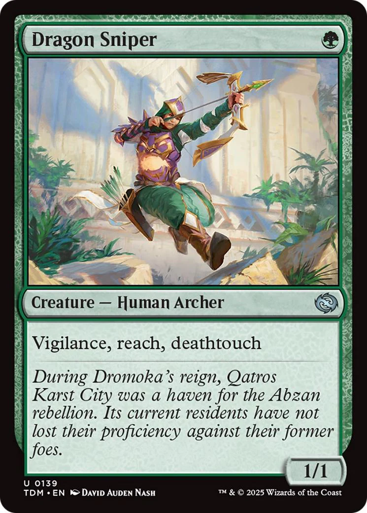 Dragon Sniper [139] [Tarkir: Dragonstorm] [Non-Foil]