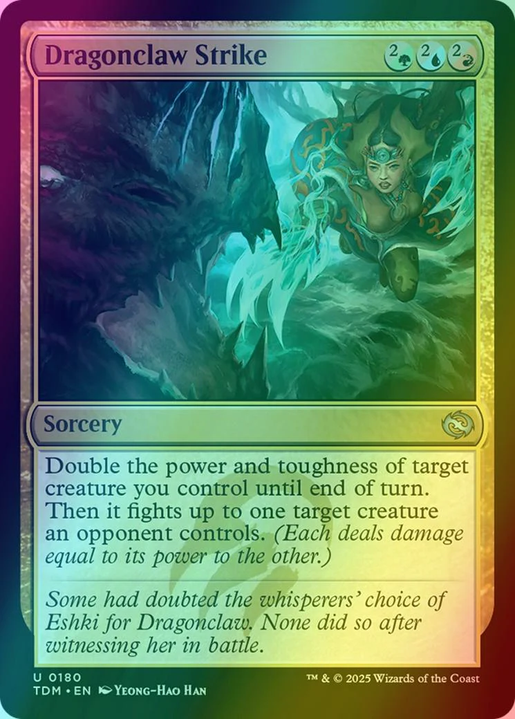 Dragonclaw Strike [180] [Tarkir: Dragonstorm] [Foil]
