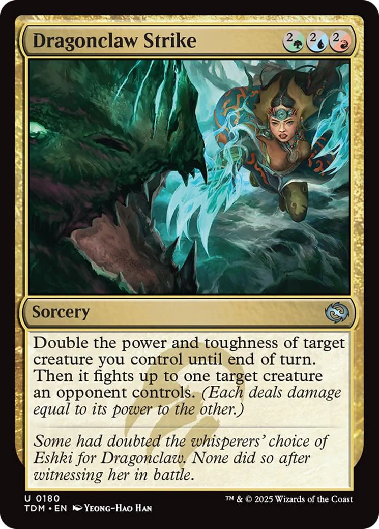 Dragonclaw Strike [180] [Tarkir: Dragonstorm] [Non-Foil]