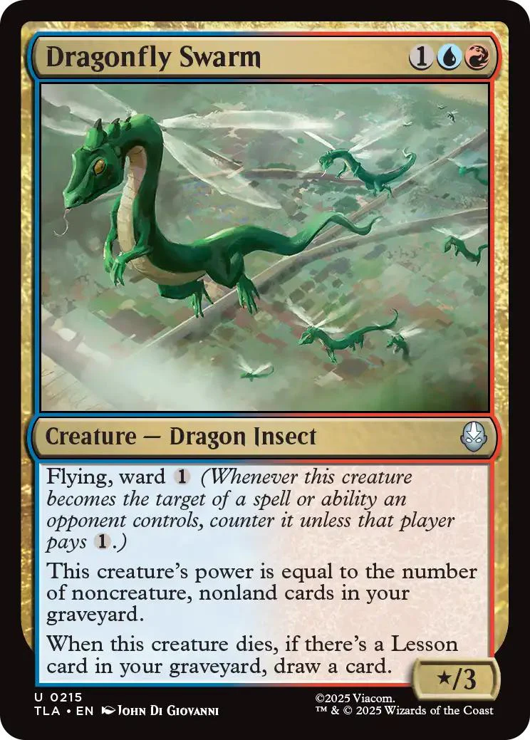 Dragonfly Swarm [215] [Avatar: The Last Airbender] [Non-Foil]