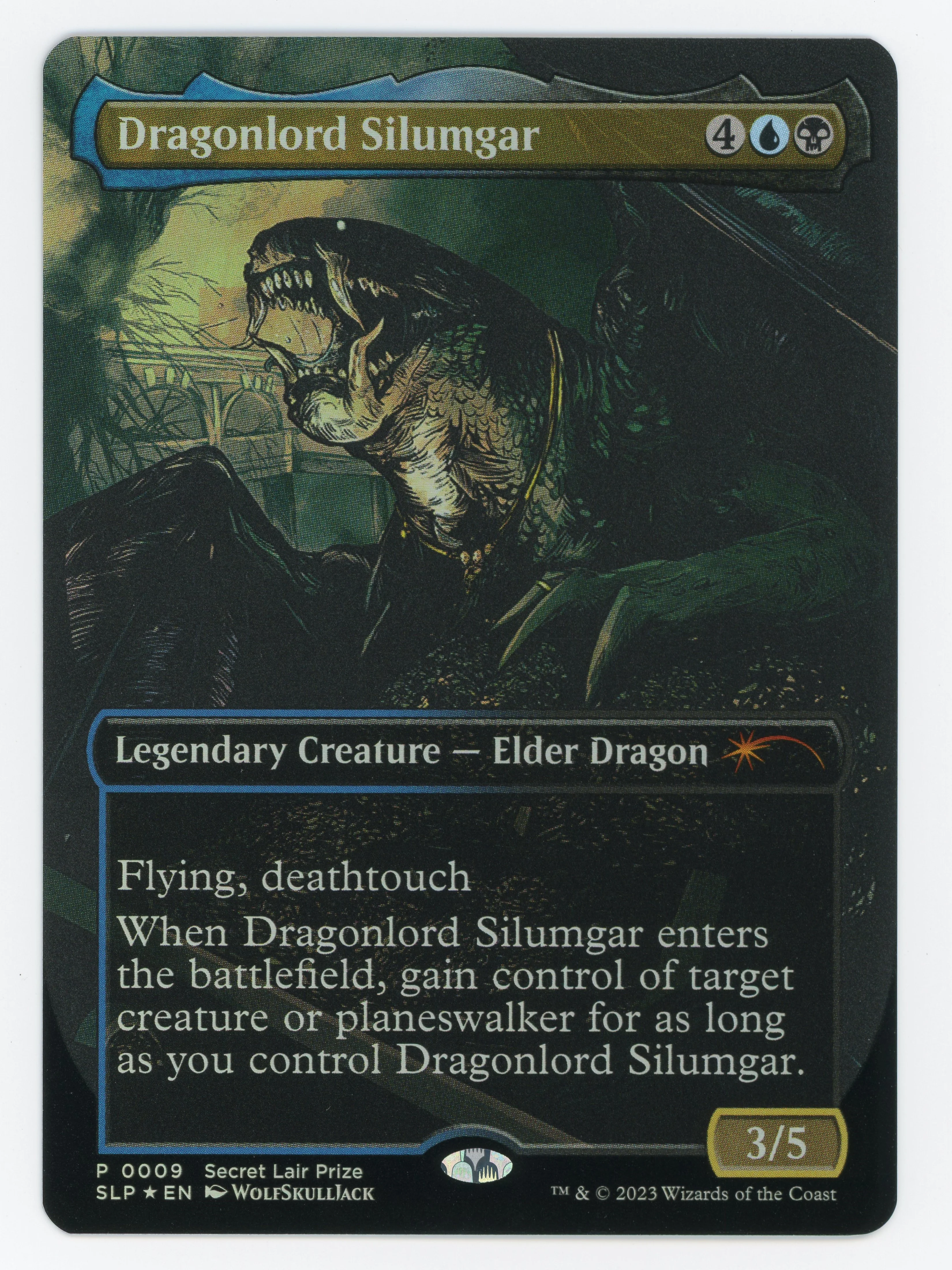 Dragonlord Silumgar - Borderless - Foil - Scan 14041