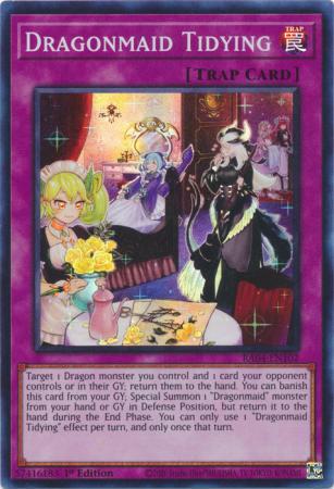 Dragonmaid Tidying - RA04-EN102 - Super Rare - 1st Edition