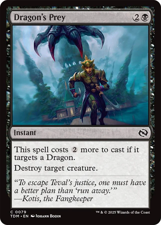 Dragon's Prey [79] [Tarkir: Dragonstorm] [Non-Foil]