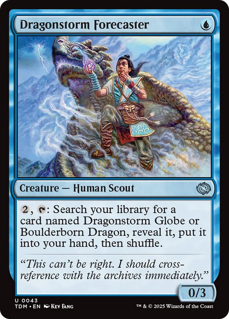 Dragonstorm Forecaster [43] [Tarkir: Dragonstorm] [Non-Foil]