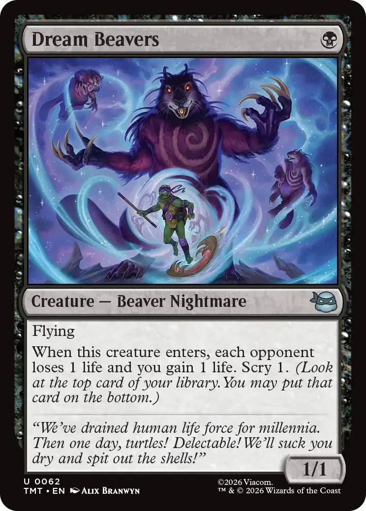 Dream Beavers [62] [Teenage Mutant Ninja Turtles] [Non-Foil]