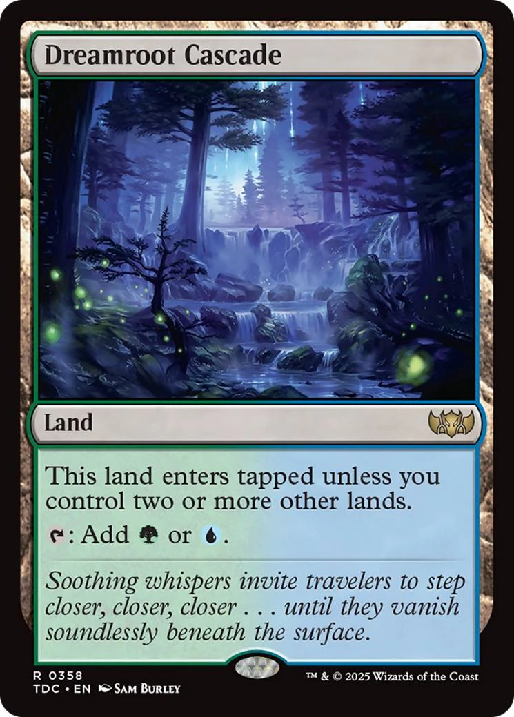 Dreamroot Cascade [358] [Tarkir: Dragonstorm: Commander] [Non-Foil]