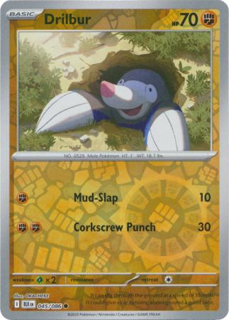 Drilbur - 045/086 - Common [sv105b-045] [Reverse Holo]