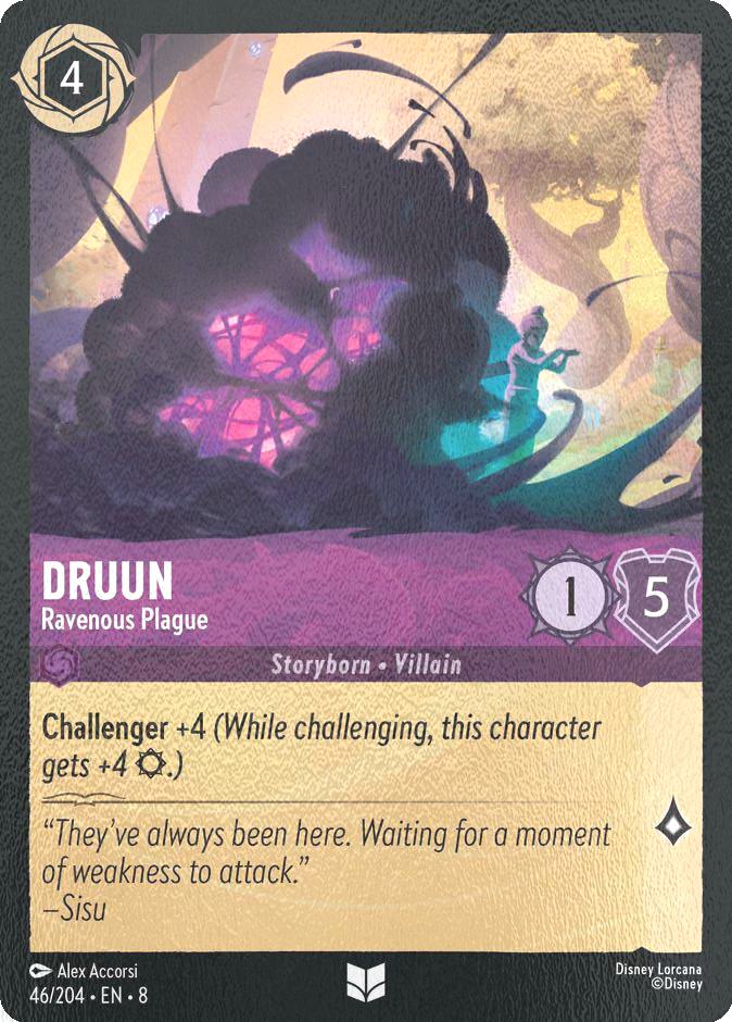 Druun - Ravenous Plague - 46/204 [Reign of Jafar] [Cold Foil]