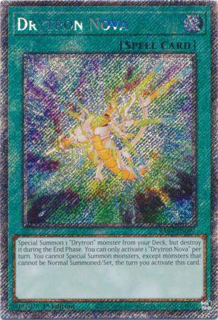 Drytron Nova - RA04-EN097 - Platinum Secret Rare - 1st Edition