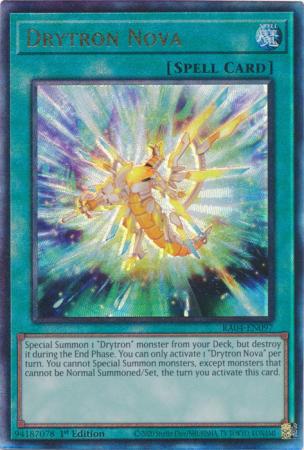 Drytron Nova - RA04-EN097 - Ultimate Rare - 1st Edition