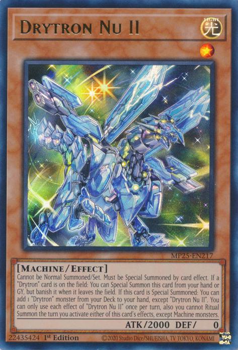 Drytron Nu II - MP25-EN217 - Ultra Rare - 1st Edition