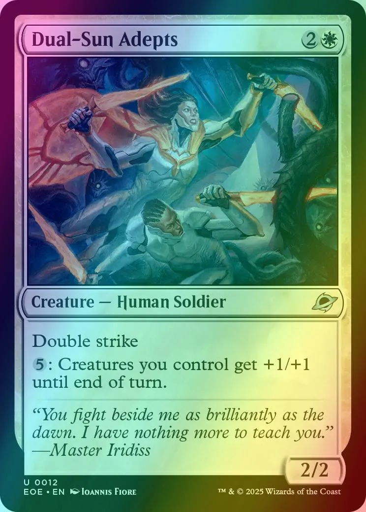 Dual-Sun Adepts [12] [Edge of Eternities] [Foil]