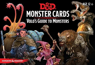 Dungeons and Dragons RPG: Monster Cards - Volo's Guide to Monsters