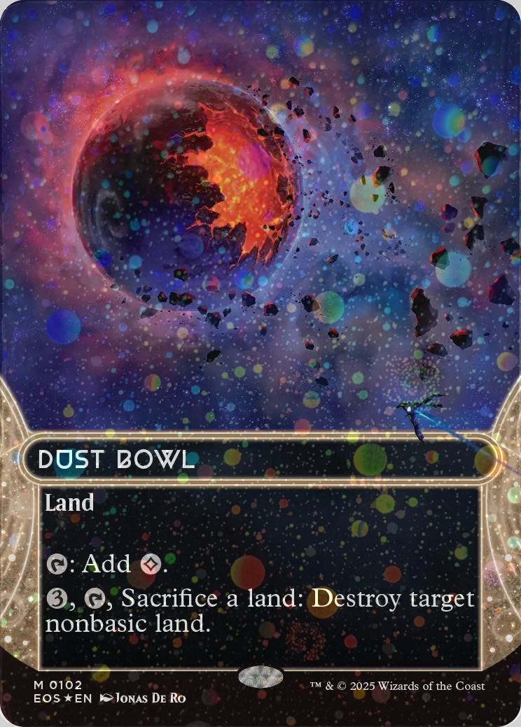 Dust Bowl [102] [Borderless] [Edge of Eternities: Stellar Sights] [Galaxy Foil]